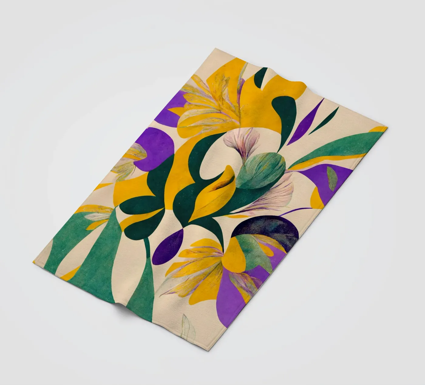 Spring Flowers Fleecedecke von treechild
