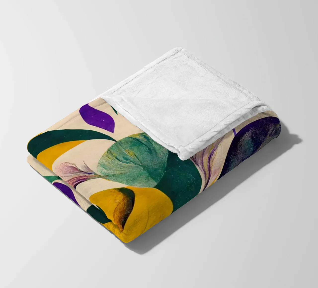 Spring Flowers coperta in pile da treechild