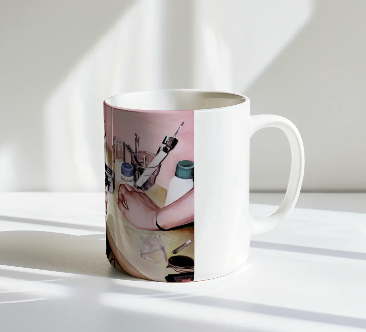 Cocaine Light tazza in ceramica da Jérôme Romain