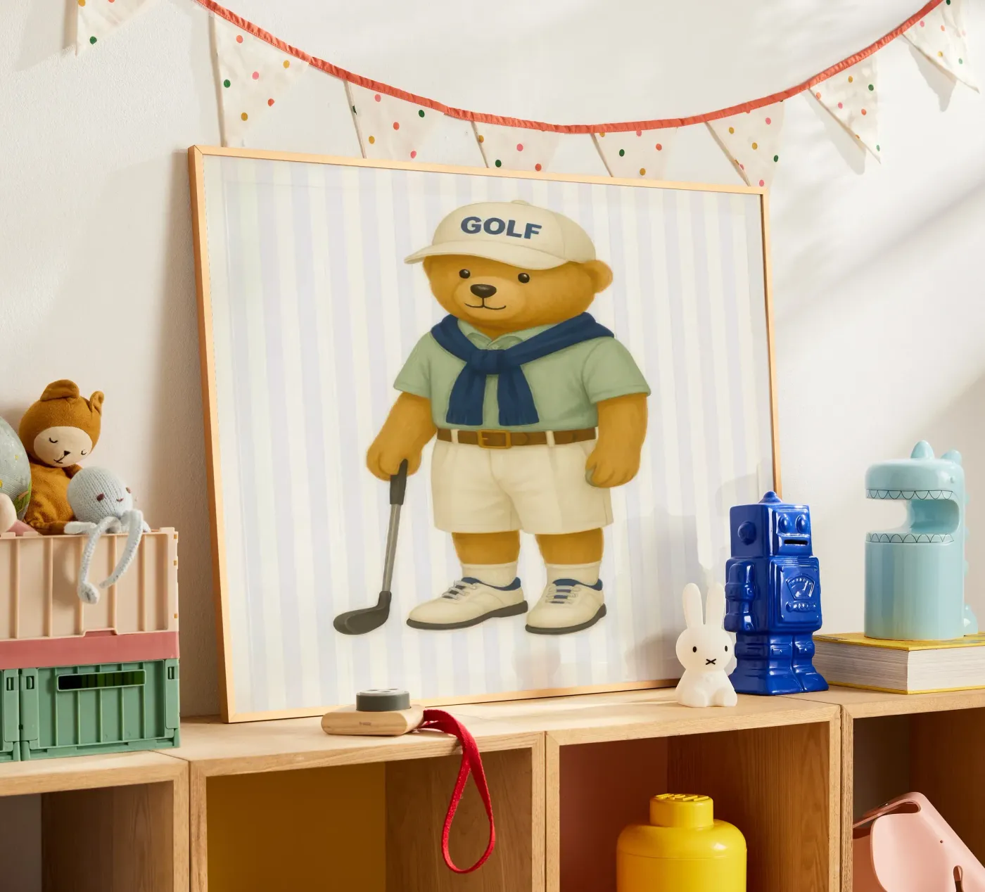 orso da golf poster da Feel child