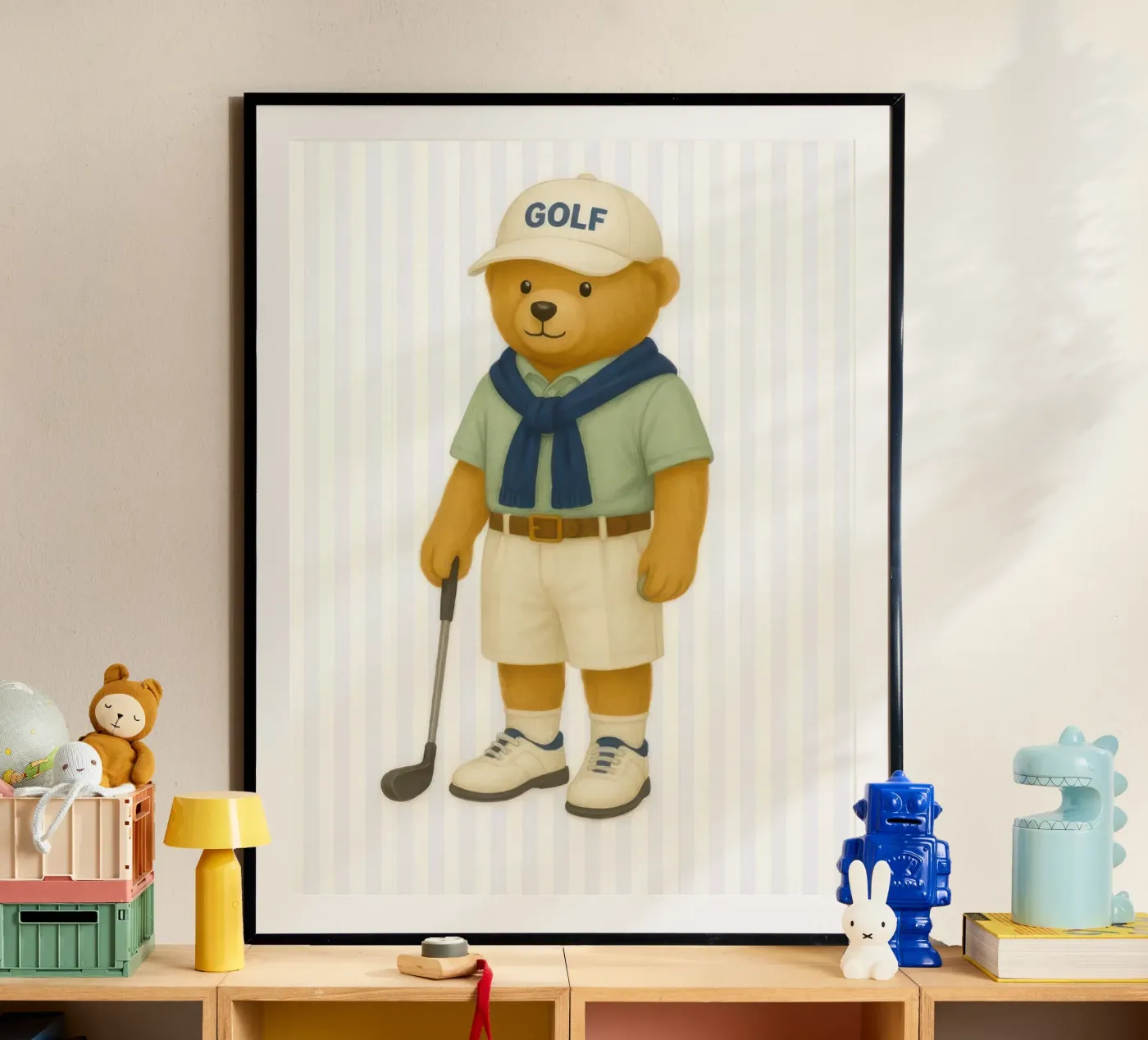 orso da golf poster da Feel child