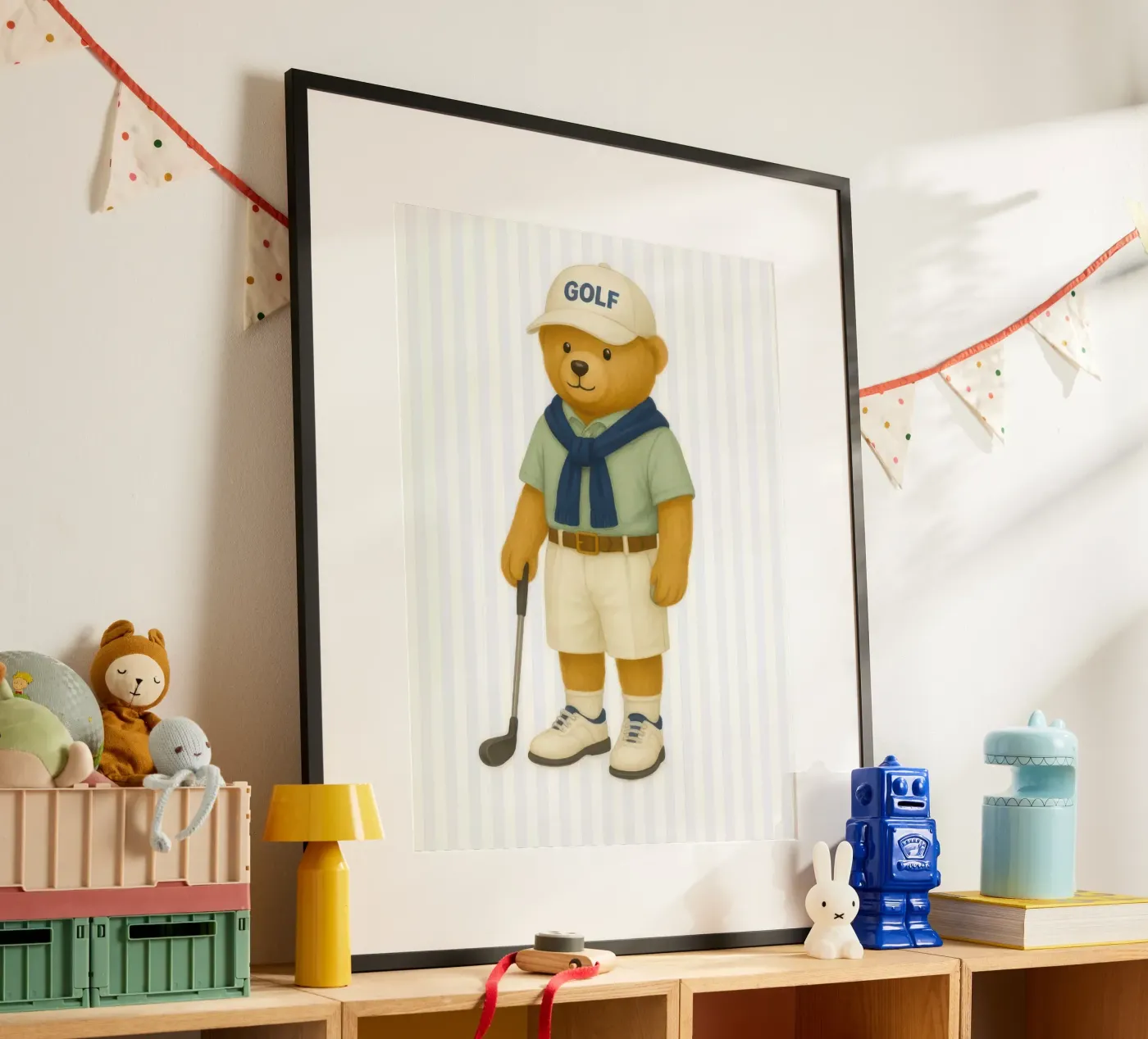 orso da golf poster da Feel child