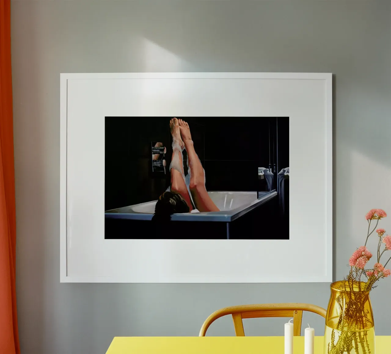 Dans Le Bain poster da Jérôme Romain