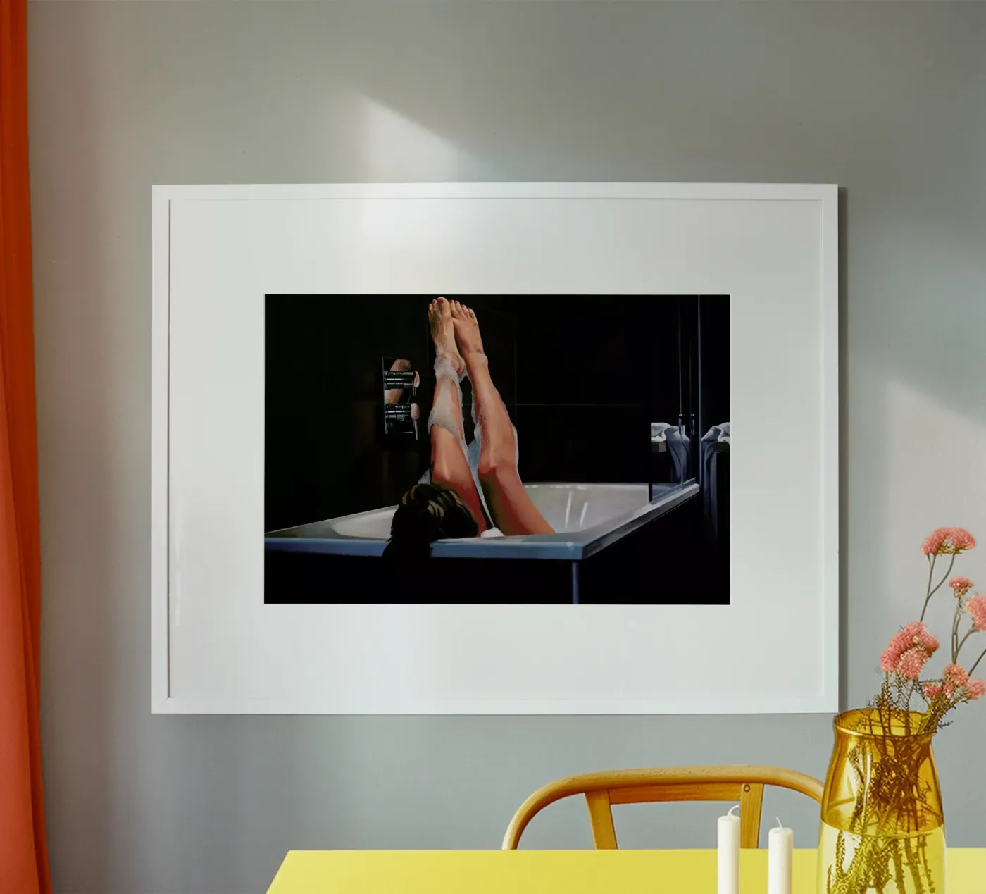 Dans Le Bain poster da Jérôme Romain