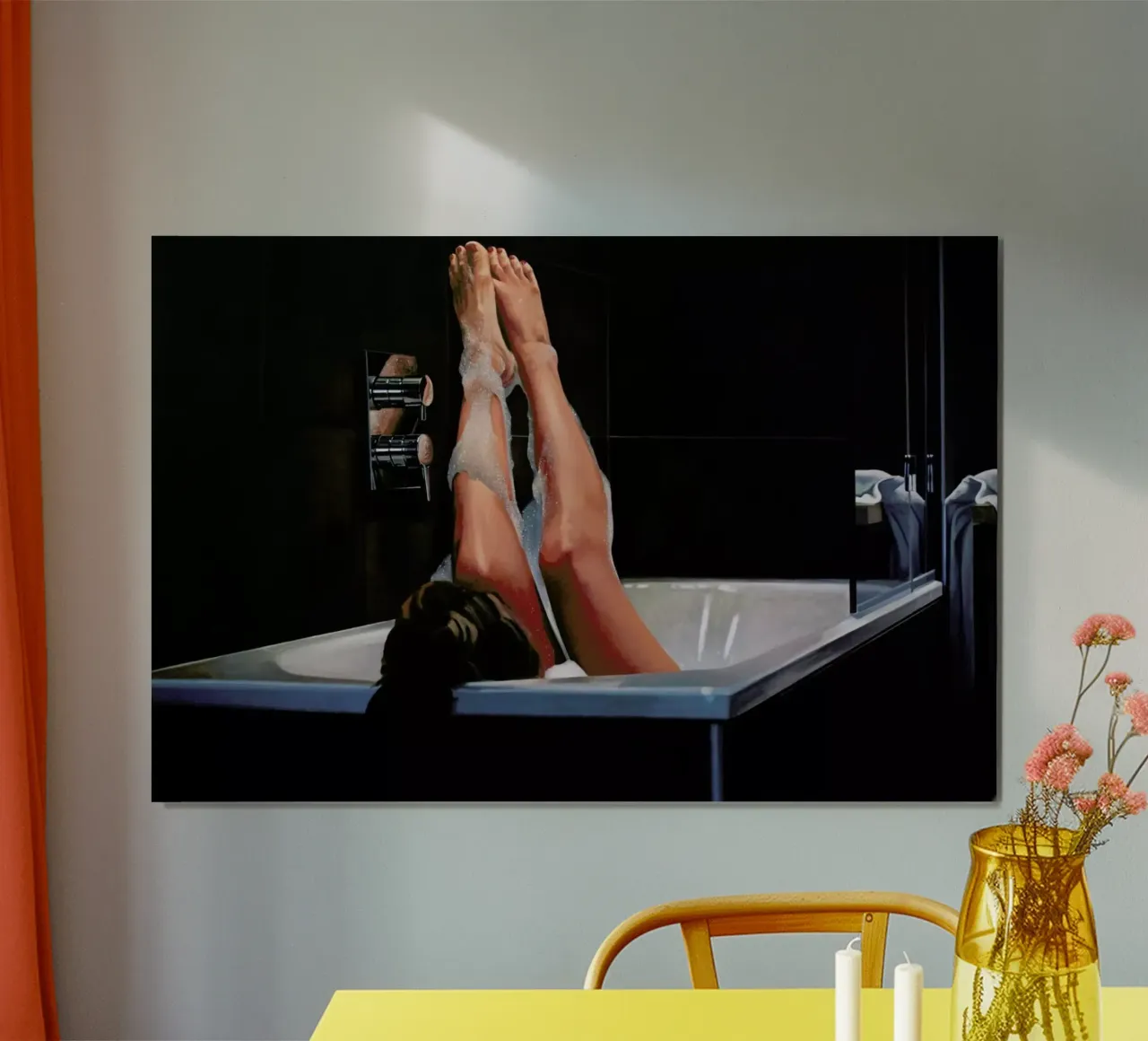 Dans Le Bain poster da Jérôme Romain