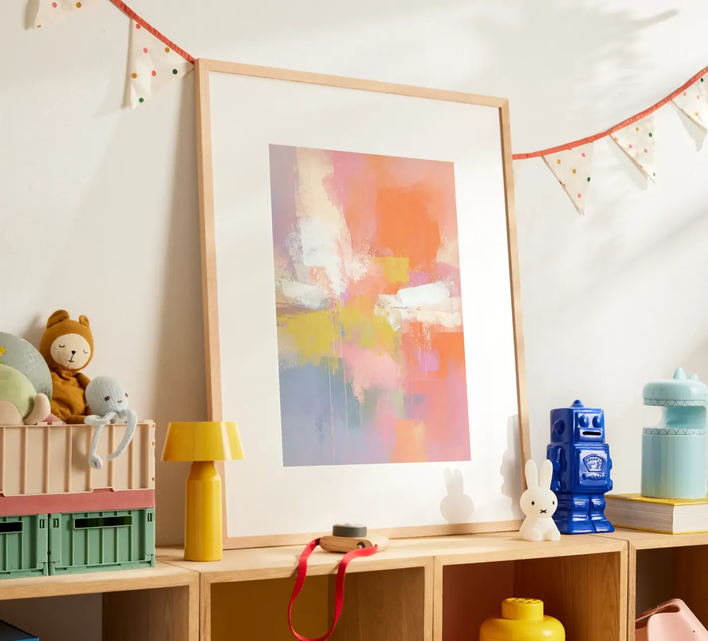 Koraaldroom poster van HUE FLOW