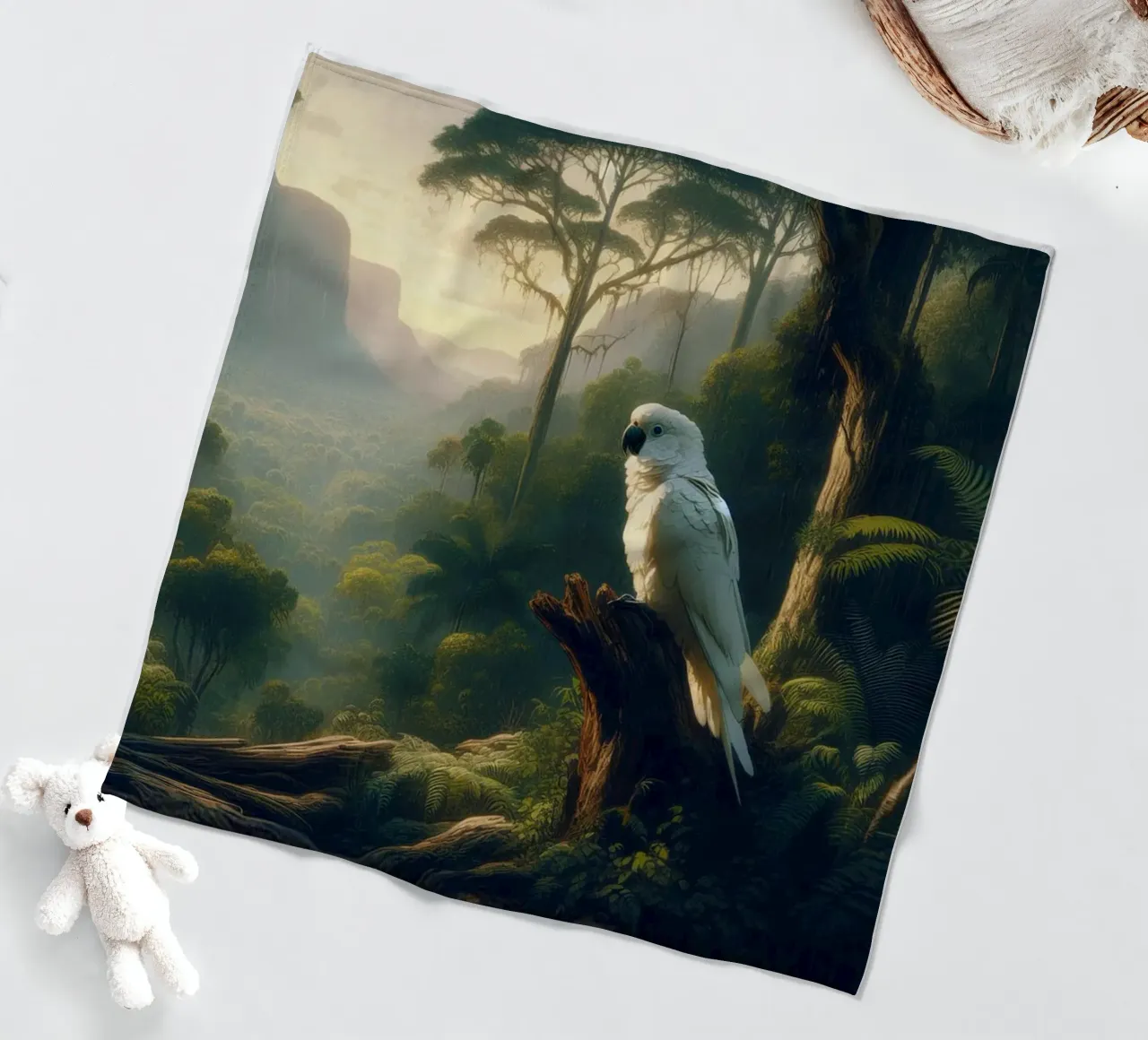 ARA fleece blanket by RUBIANT ART