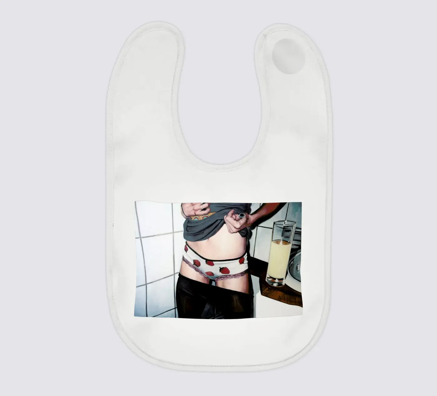 Fraise Mojo bavoir de Jérôme Romain