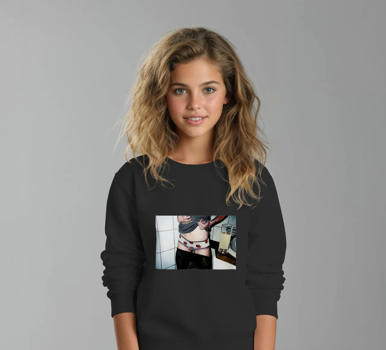 Fraise Mojo felpa bambino da Jérôme Romain