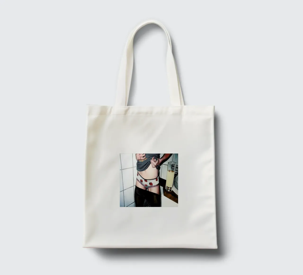 Fraise Mojo borsa in juta da Jérôme Romain