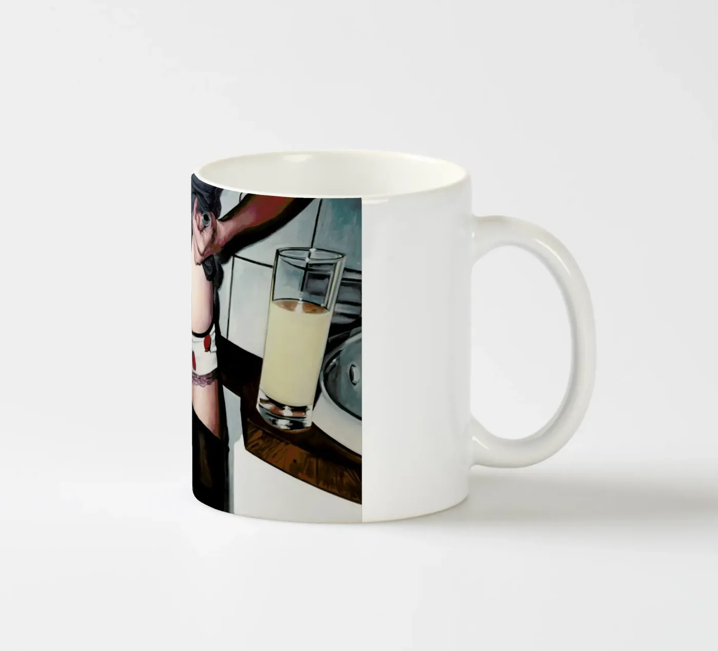 Fraise Mojo ceramic mug by Jérôme Romain