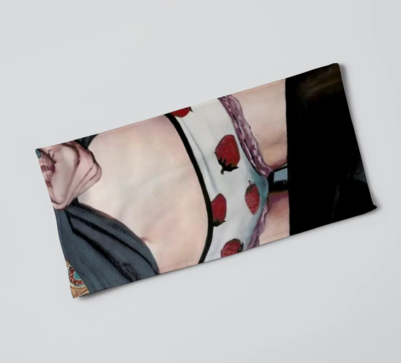 Fraise Mojo towel by Jérôme Romain