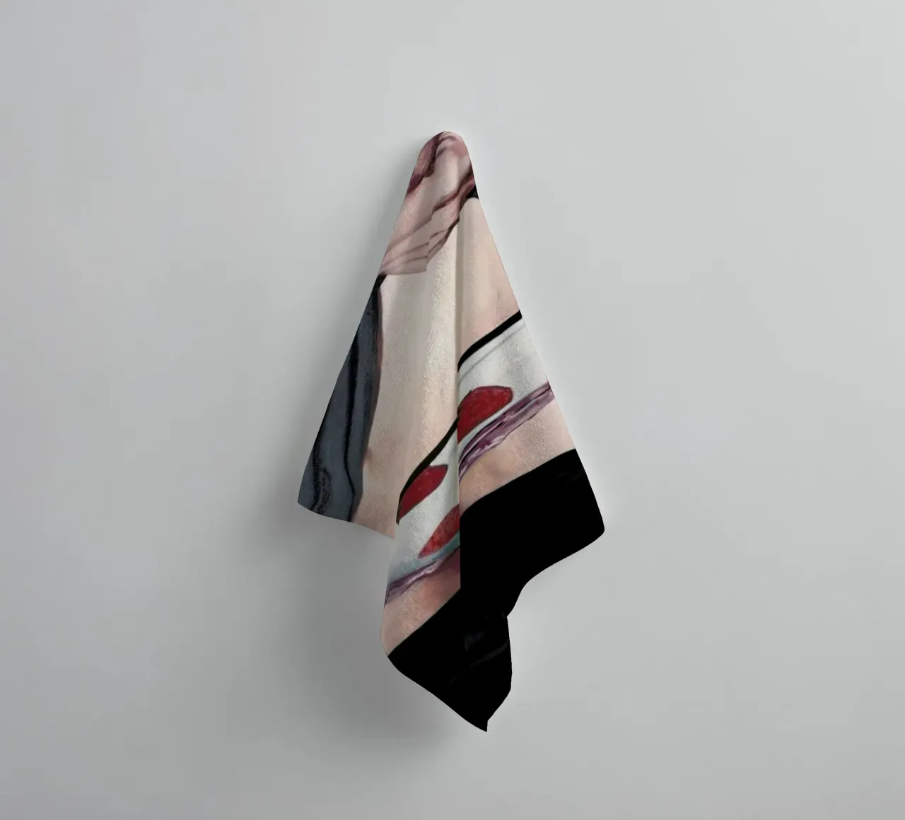 Fraise Mojo towel by Jérôme Romain