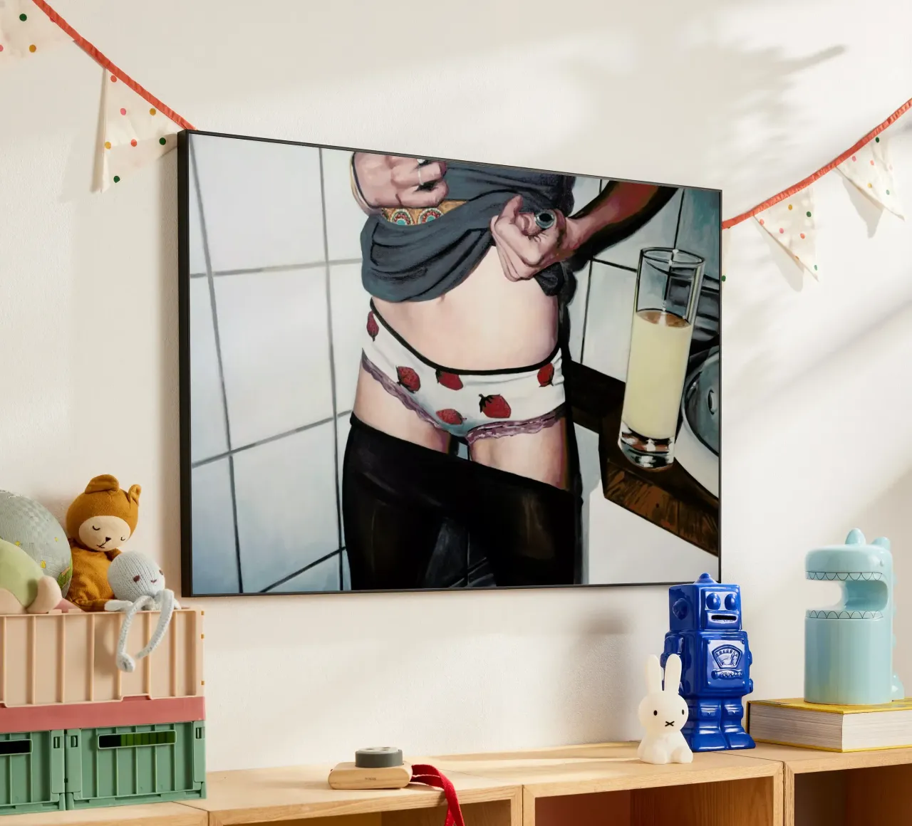 Fraise Mojo alluminio dibond da Jérôme Romain