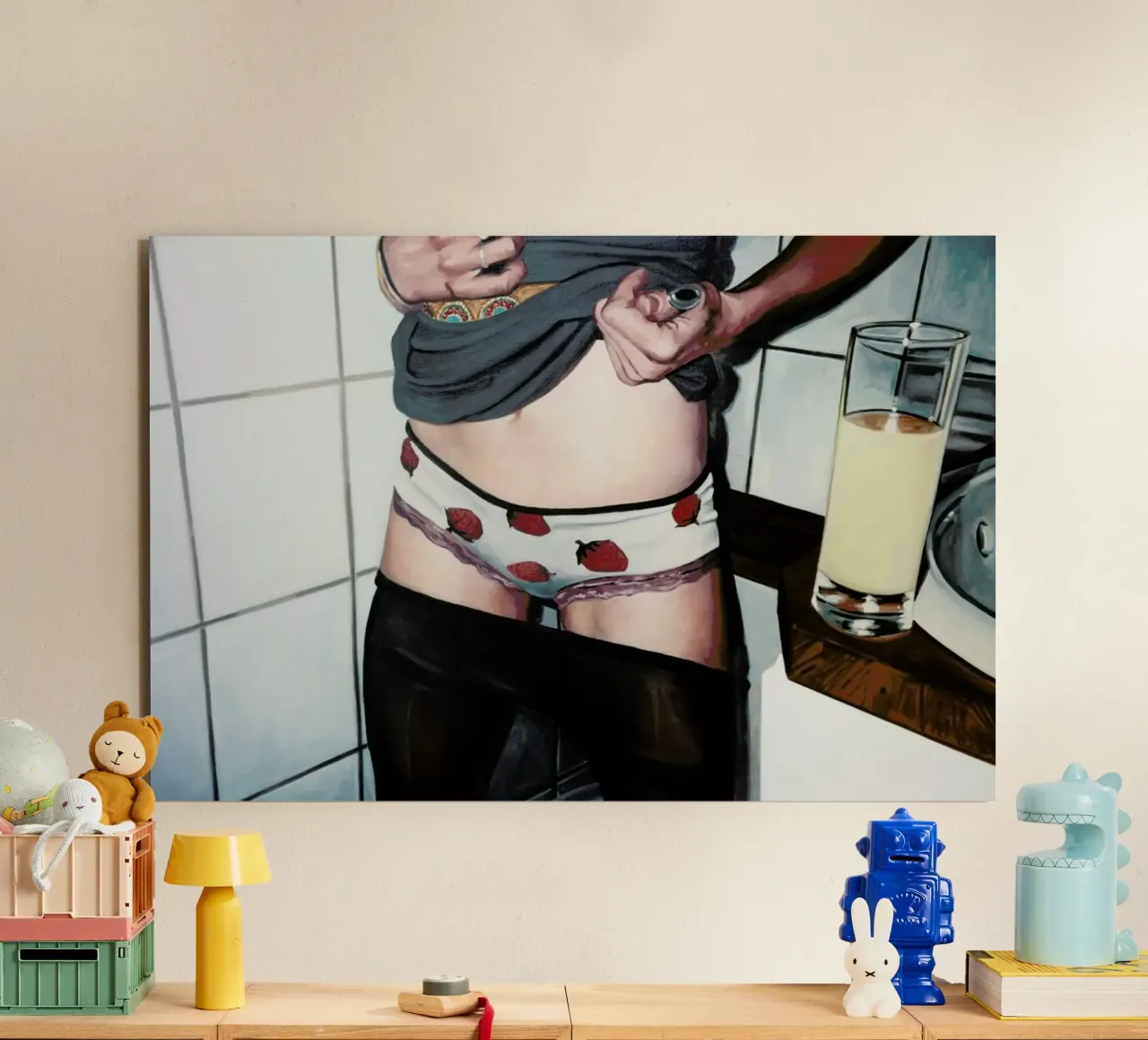 Fraise Mojo alluminio dibond da Jérôme Romain