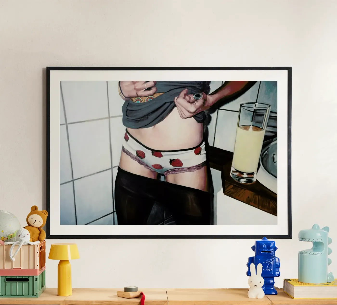 Fraise Mojo poster van Jérôme Romain