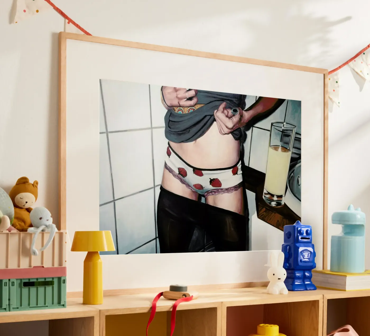 Fraise Mojo poster van Jérôme Romain