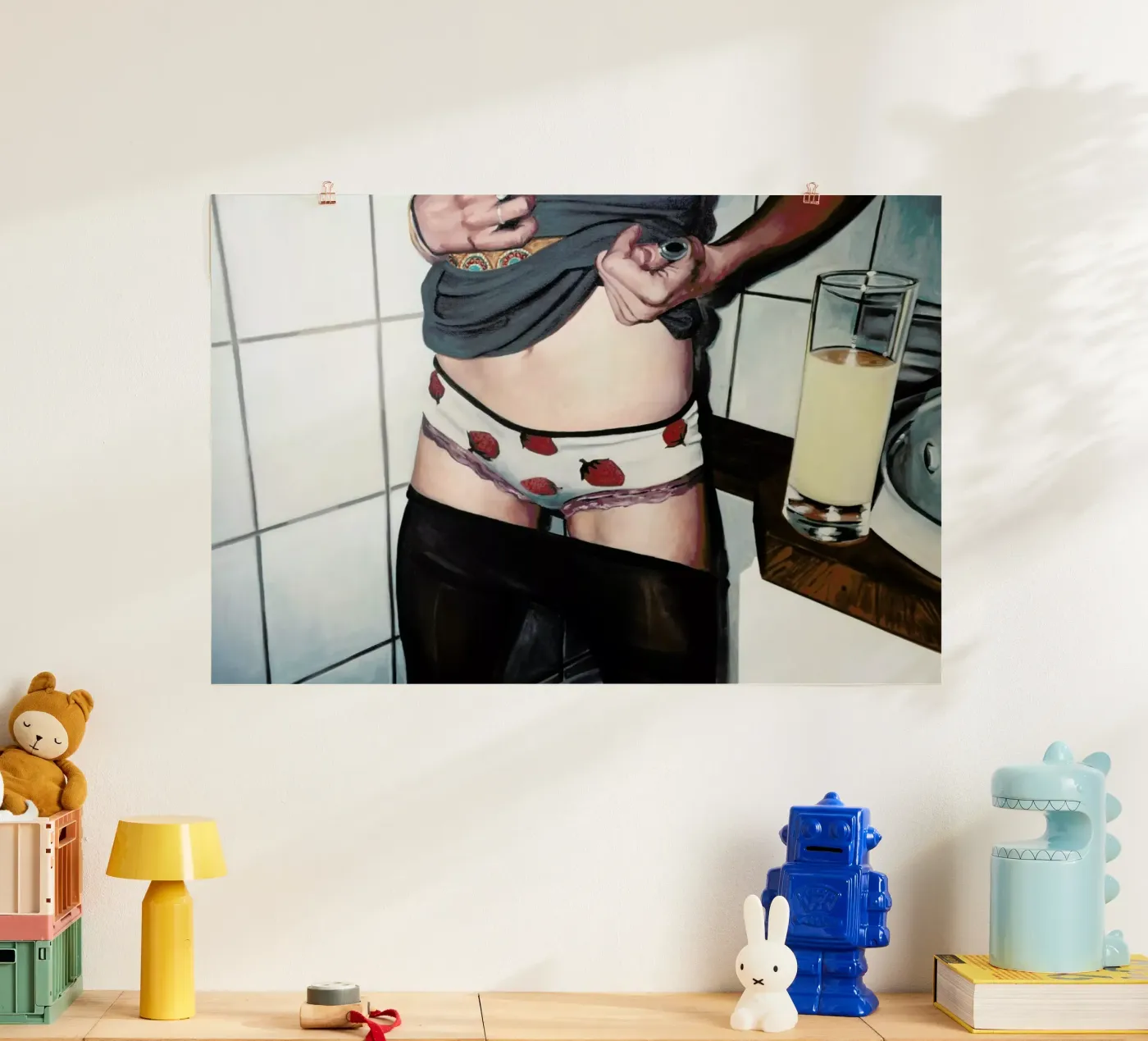 Fraise Mojo poster van Jérôme Romain