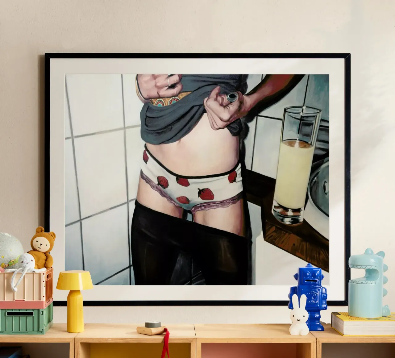 Fraise Mojo poster da Jérôme Romain