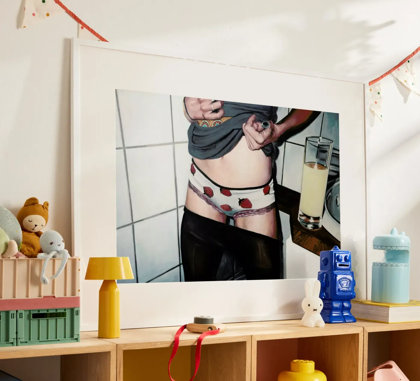 Fraise Mojo poster van Jérôme Romain