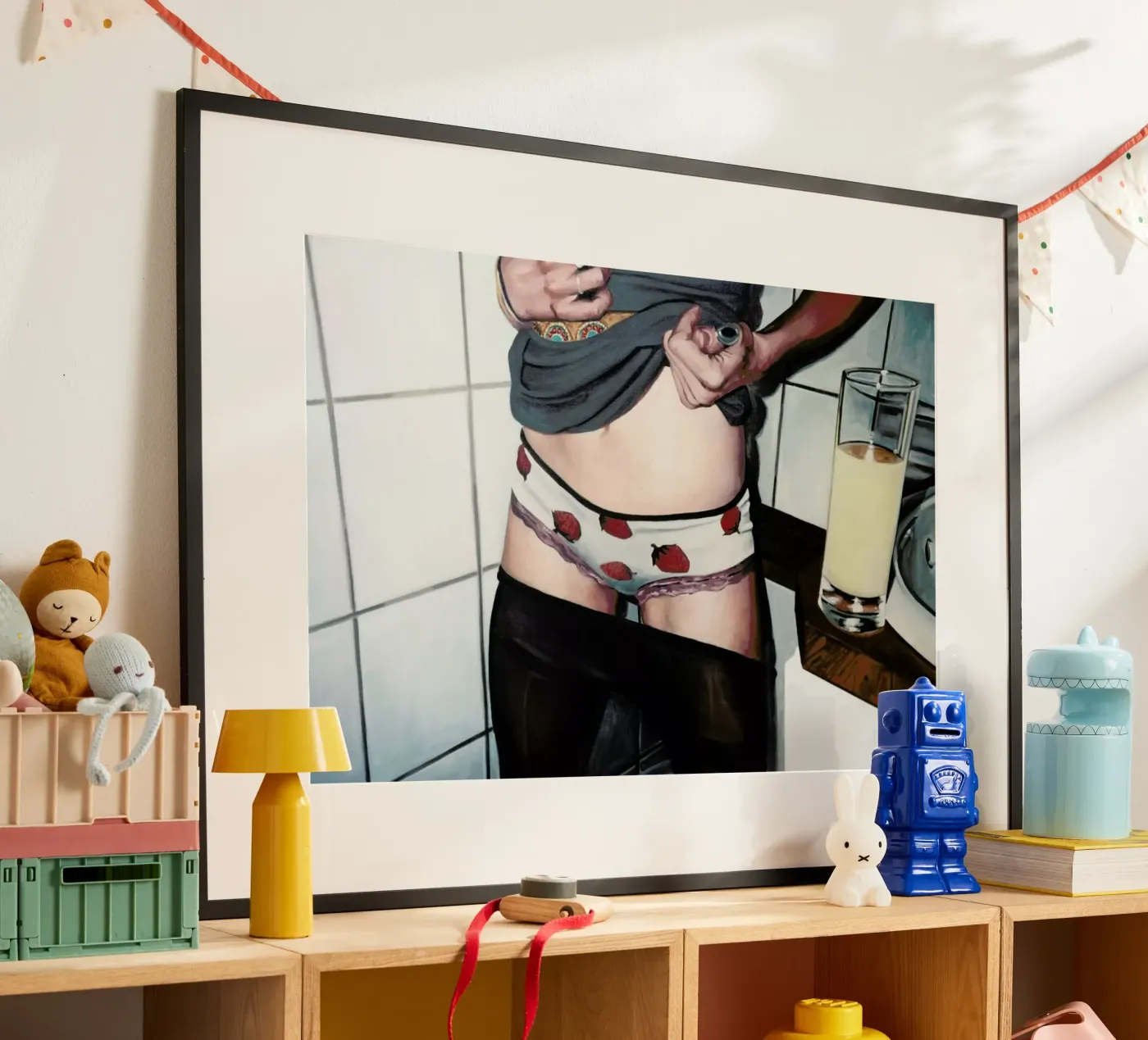 Fraise Mojo poster van Jérôme Romain