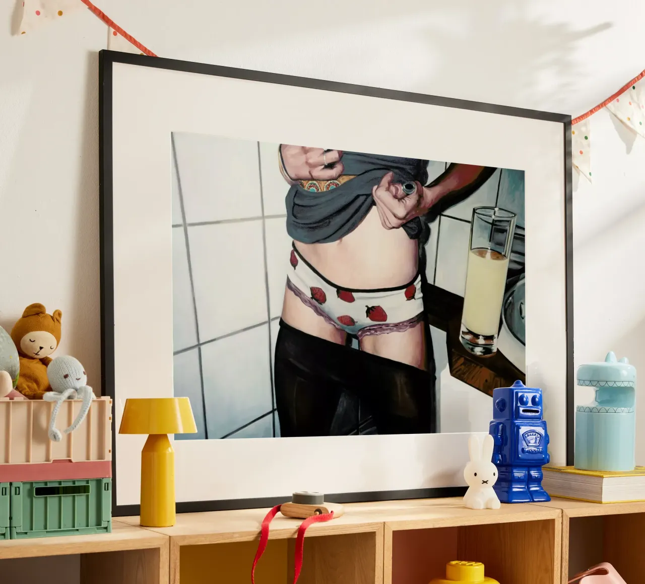 Fraise Mojo poster da Jérôme Romain