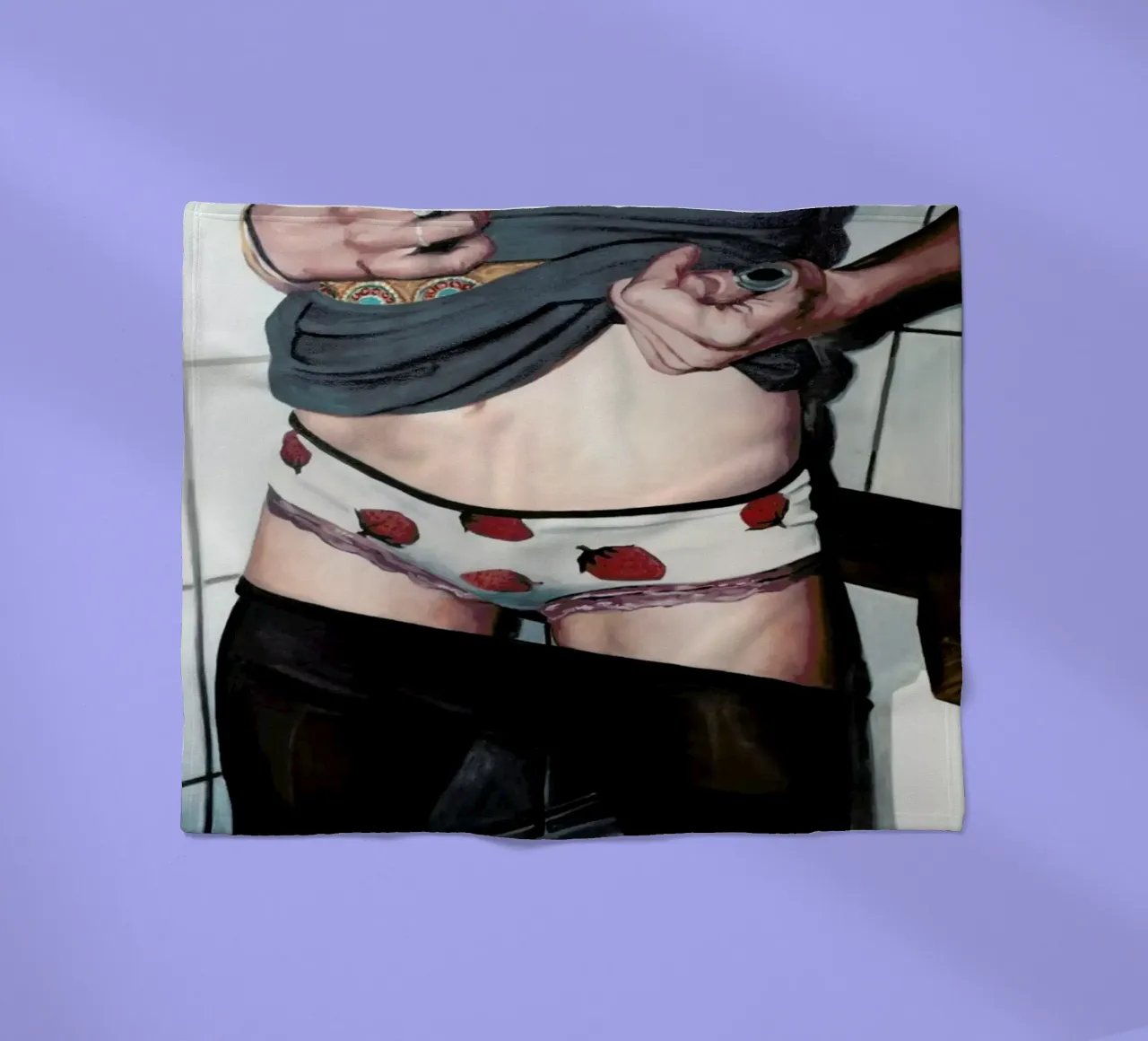 Fraise Mojo coperta in pile da Jérôme Romain