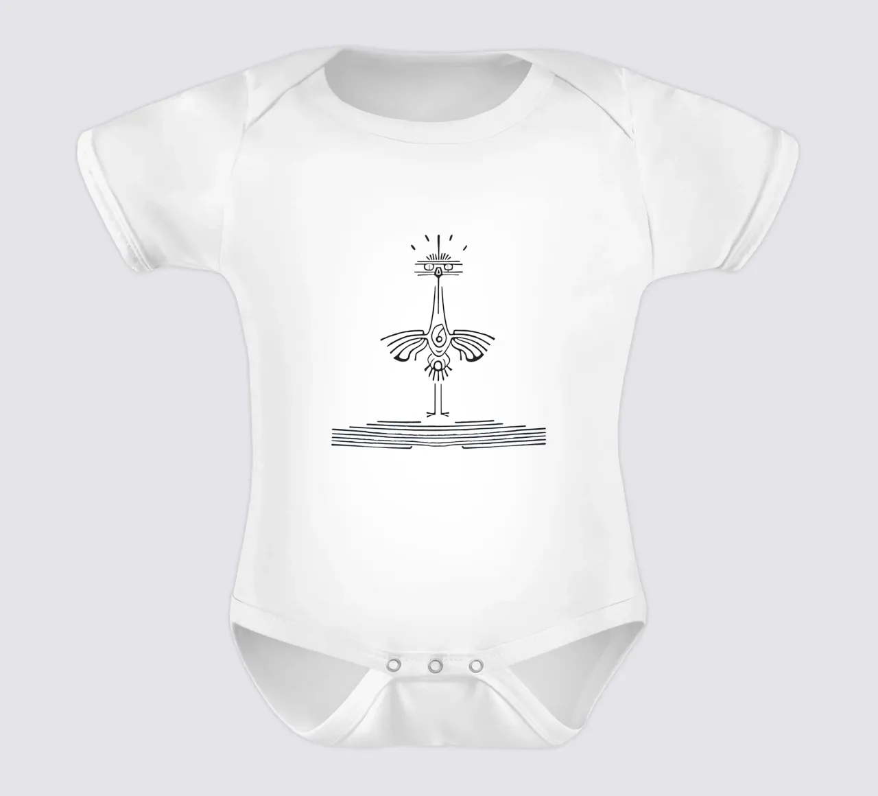 inca 6 body neonato maniche corte da Rezh creations