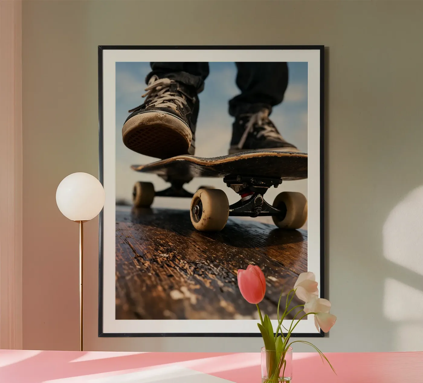 Skateboard poster da tamarind
