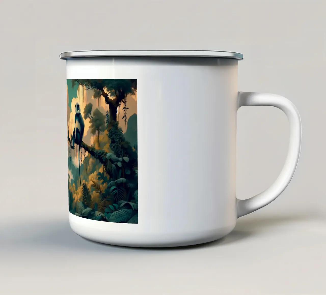 SACRO SINGOLO tazza in smalto da RUBIANT ART