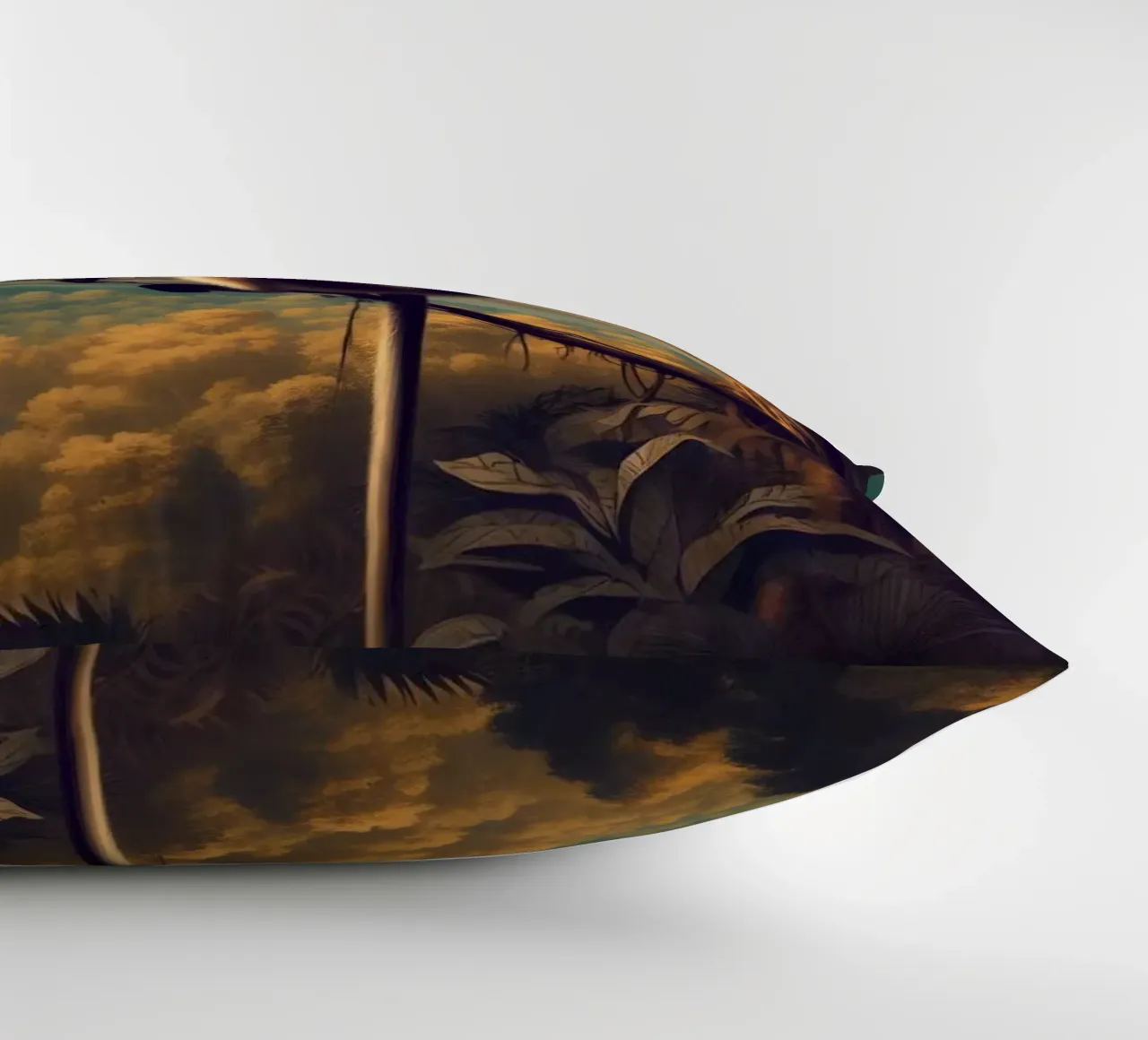 SINGE SACRE decorative cushion by RUBIANT ART