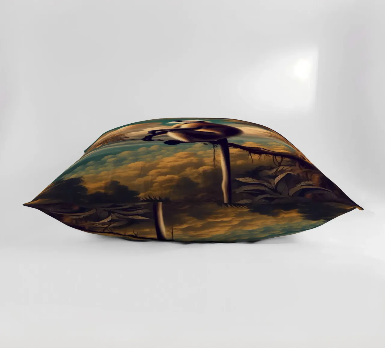 SINGE SACRE decorative cushion by RUBIANT ART