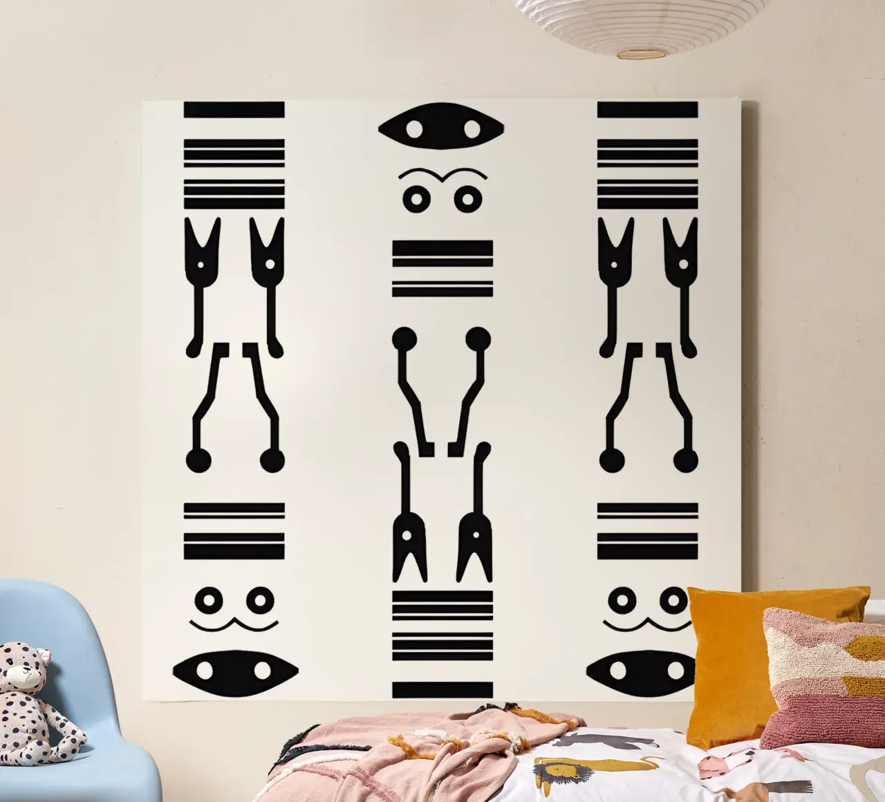 inca 7 tela con Cornice a cassetta da Rezh creations