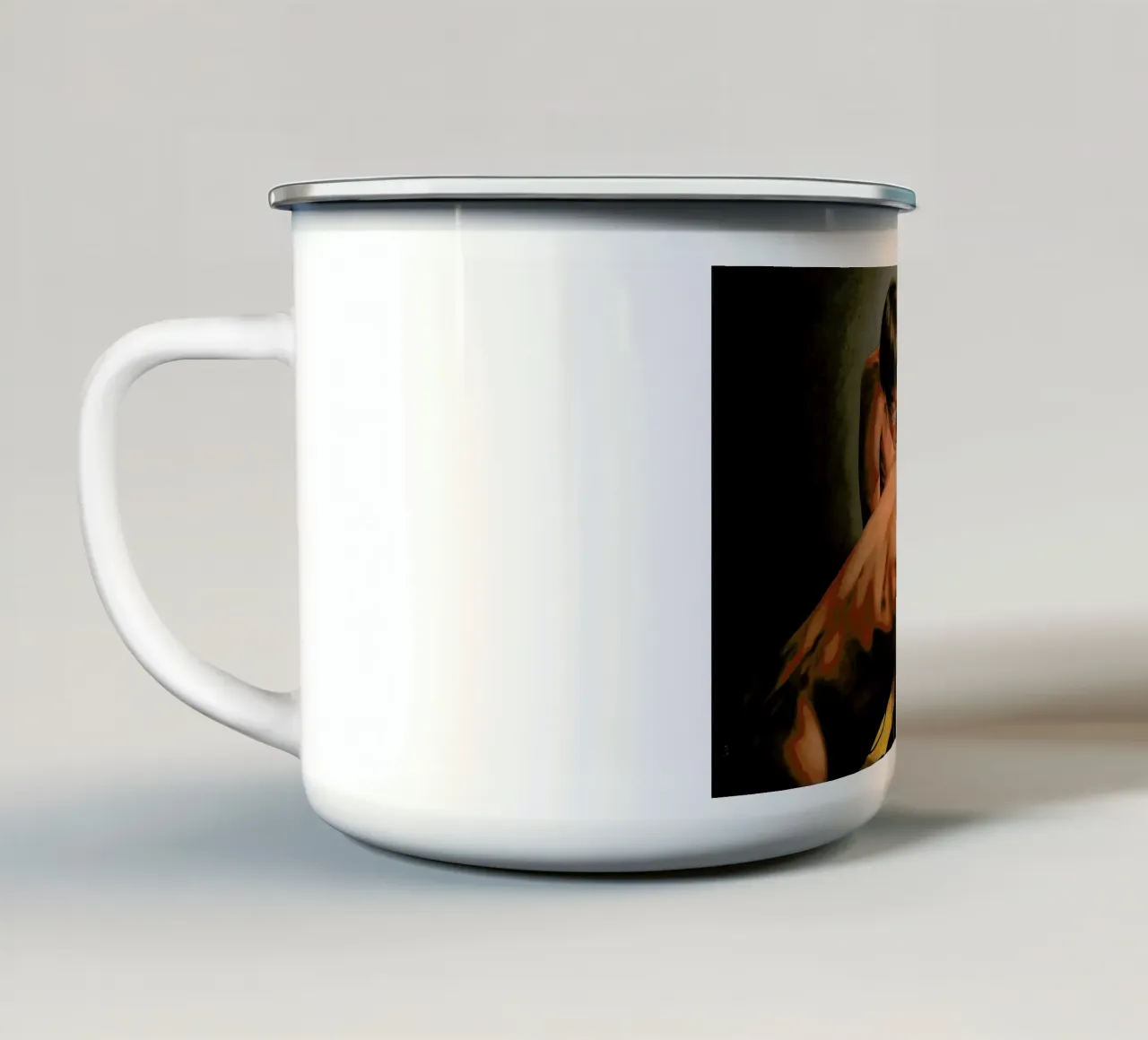 L'OpéRation. tazza in smalto da Jérôme Romain