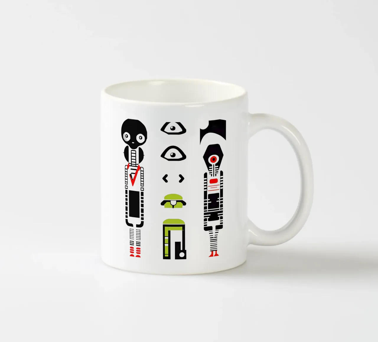 inca 9 tazza in ceramica da Rezh creations