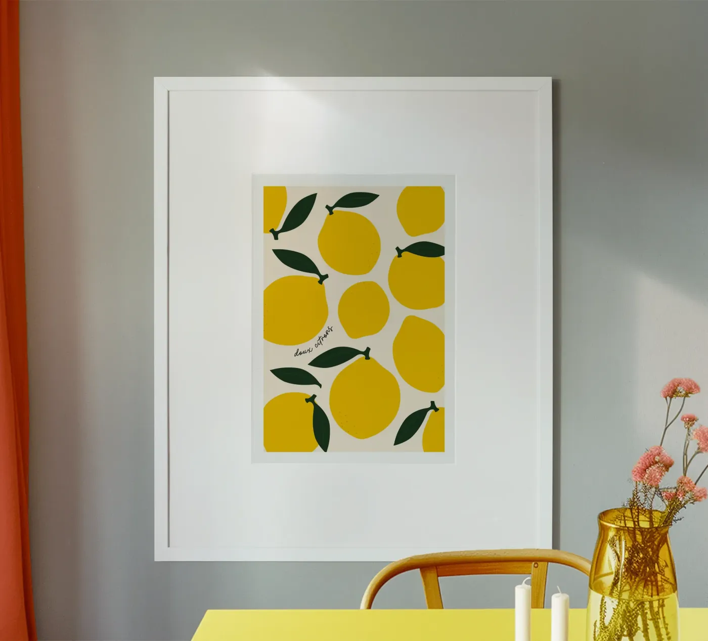 Limoni dolci poster da La Maison Audrey