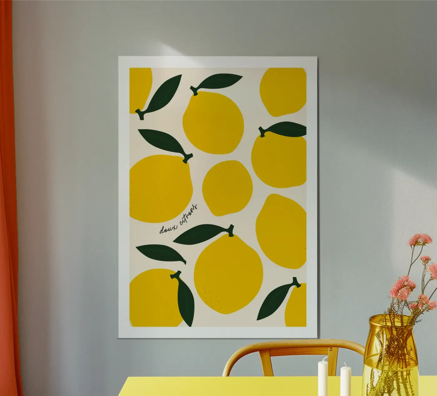 Limoni dolci poster da La Maison Audrey