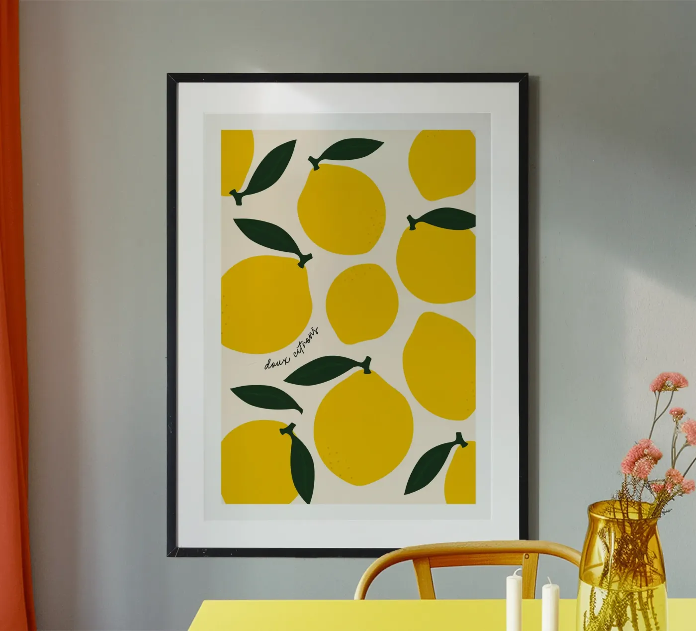 Limoni dolci poster da La Maison Audrey