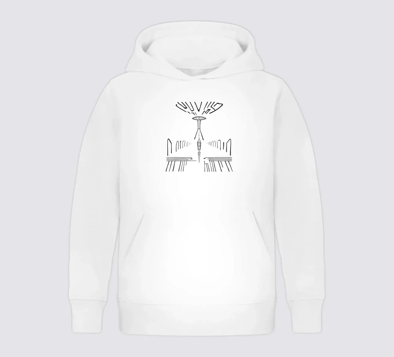 inca 10 felpa bambino con cappuccio da Rezh creations