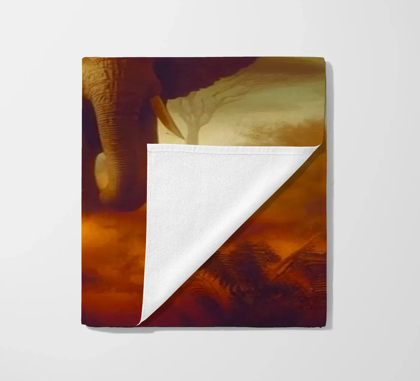 ELEPHANT strandhanddoek van RUBIANT ART