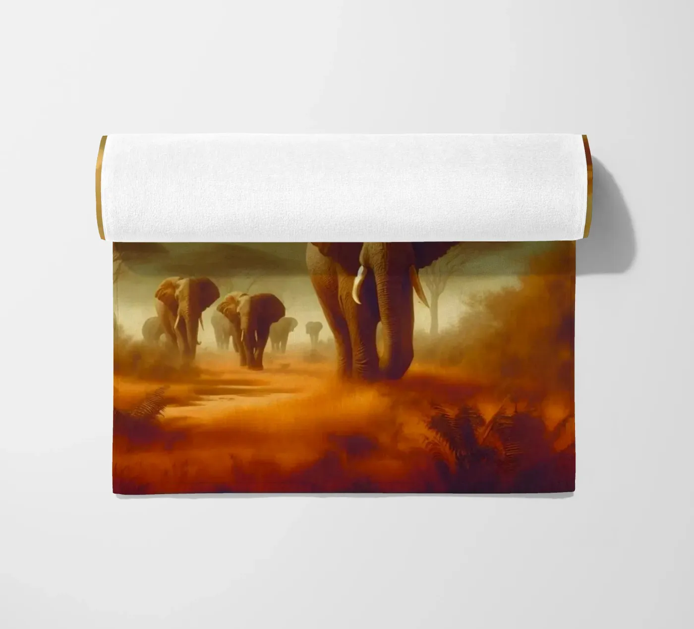 ELEPHANT strandhanddoek van RUBIANT ART