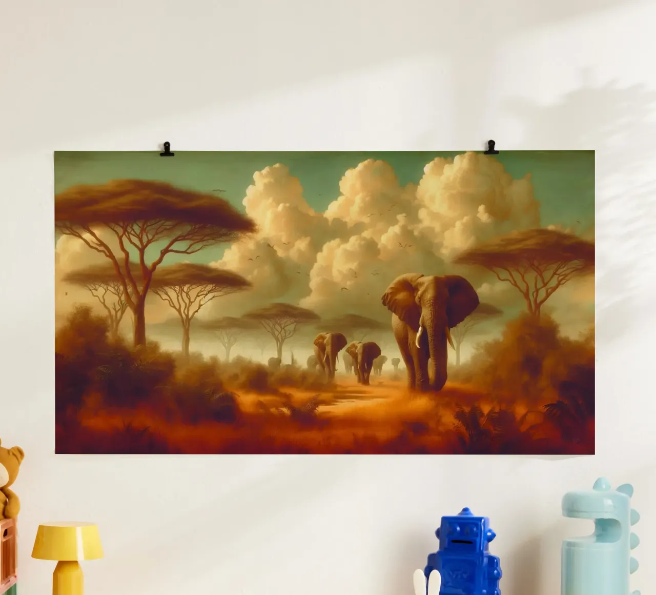 ELEFANTE poster da RUBIANT ART