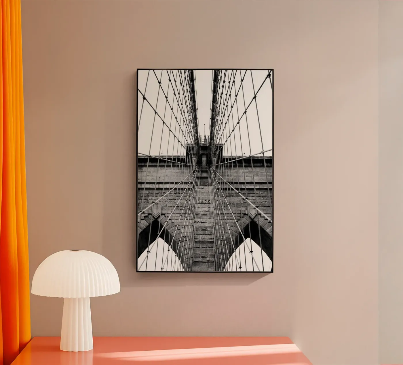Brookly Bridge plexiglass da Jonas Klein