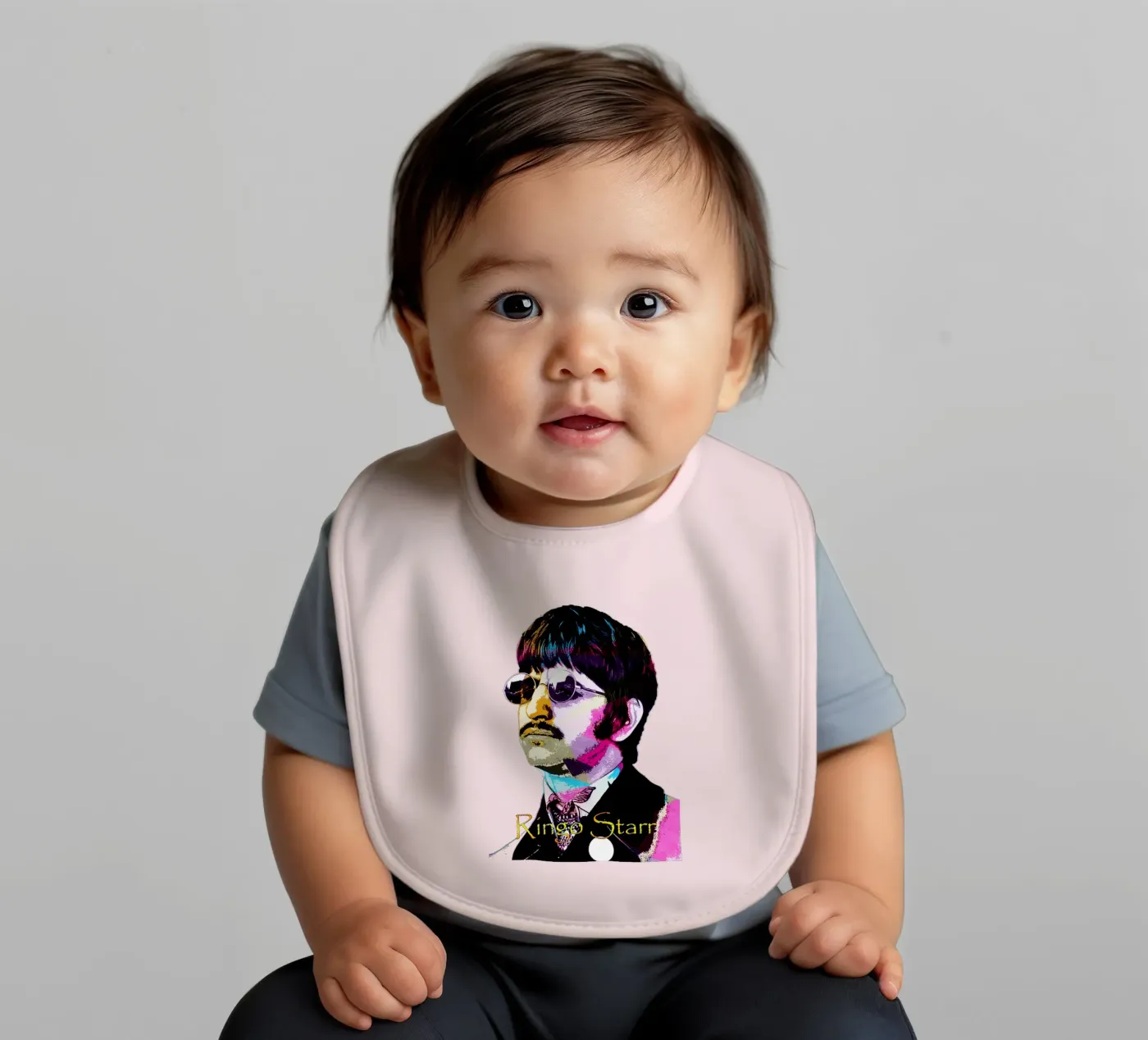 WPAP Ringo Star bavaglino da Aalynh Art