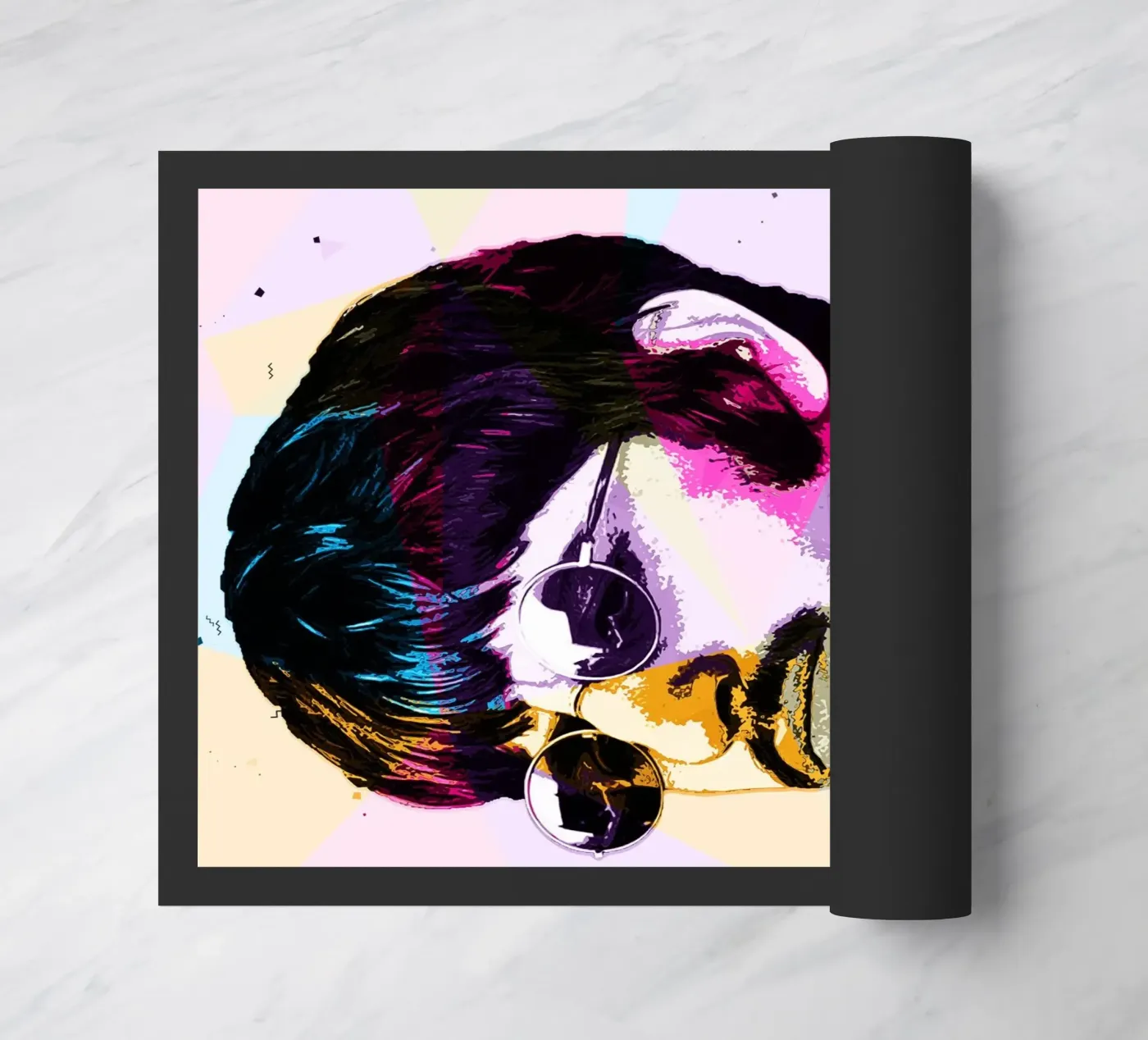 WPAP Ringo Star deurmat van Aalynh Art