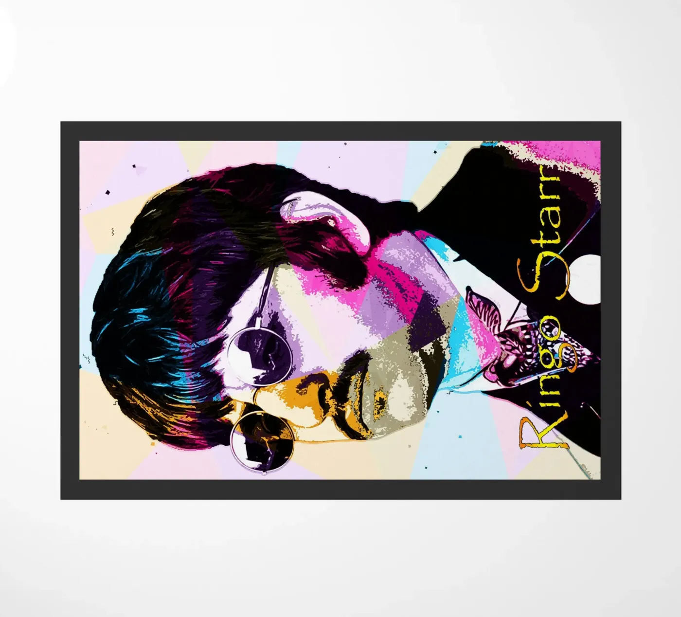 WPAP Ringo Star deurmat van Aalynh Art