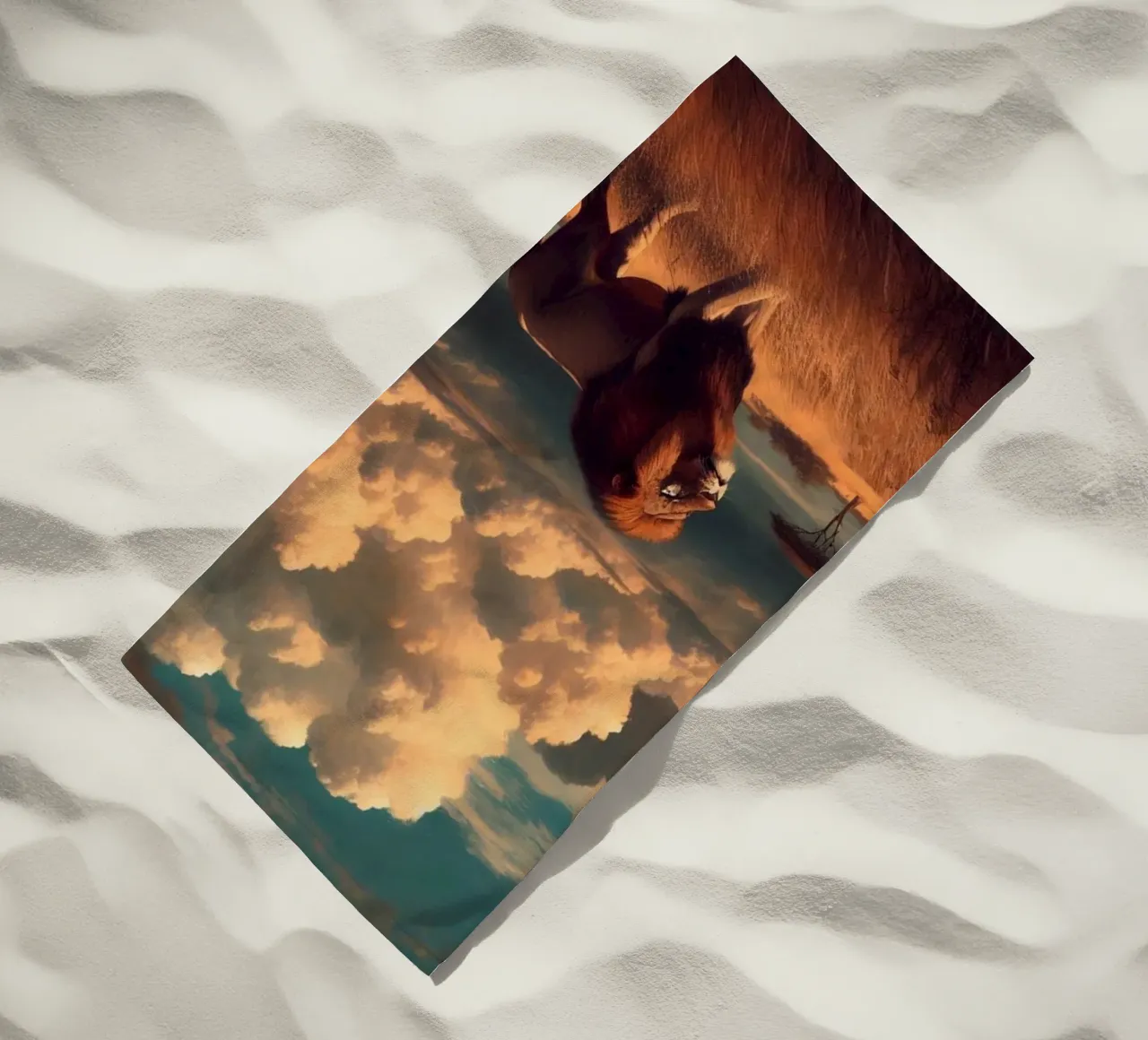 LION telo mare da RUBIANT ART