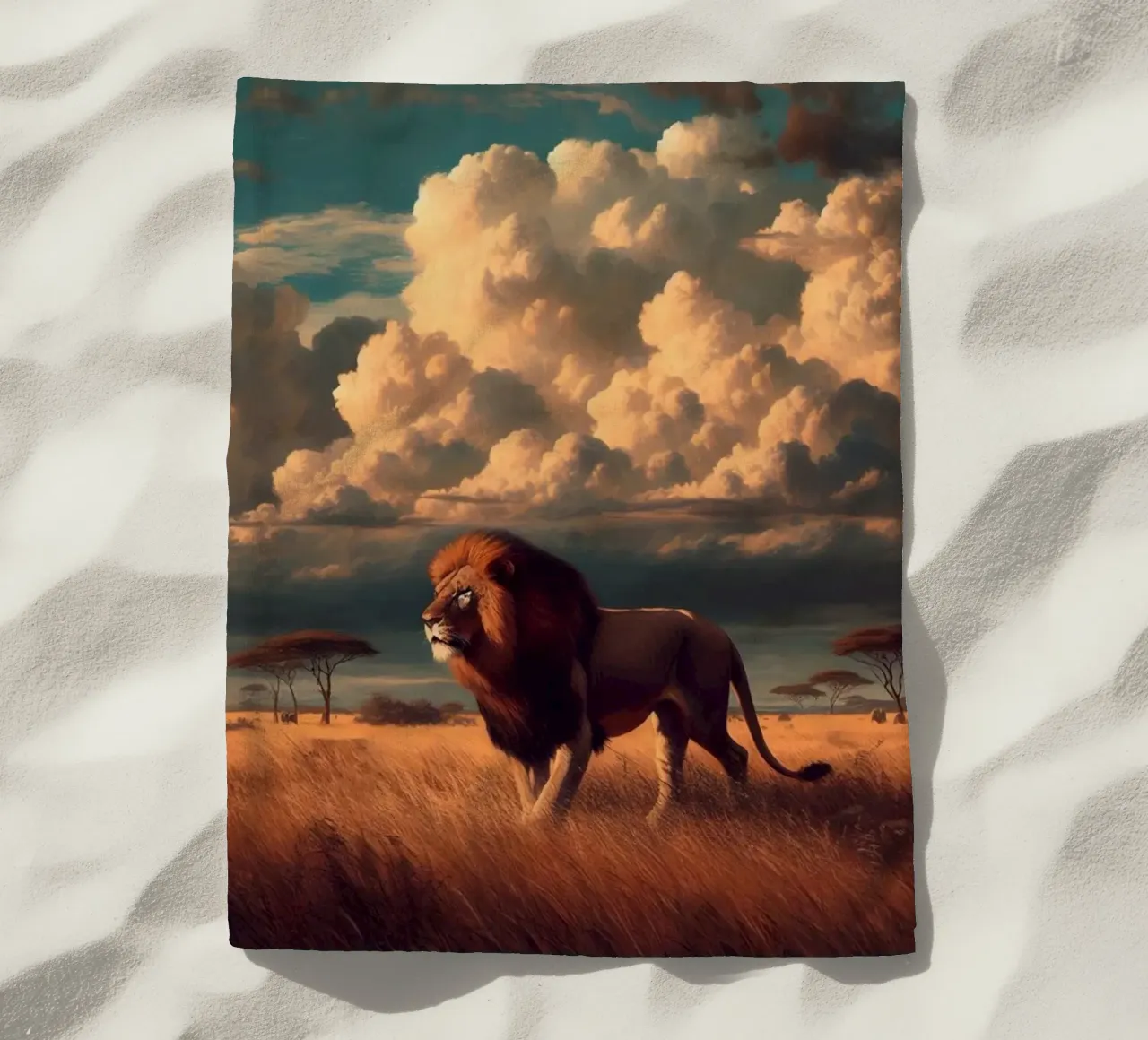 LION telo mare da RUBIANT ART