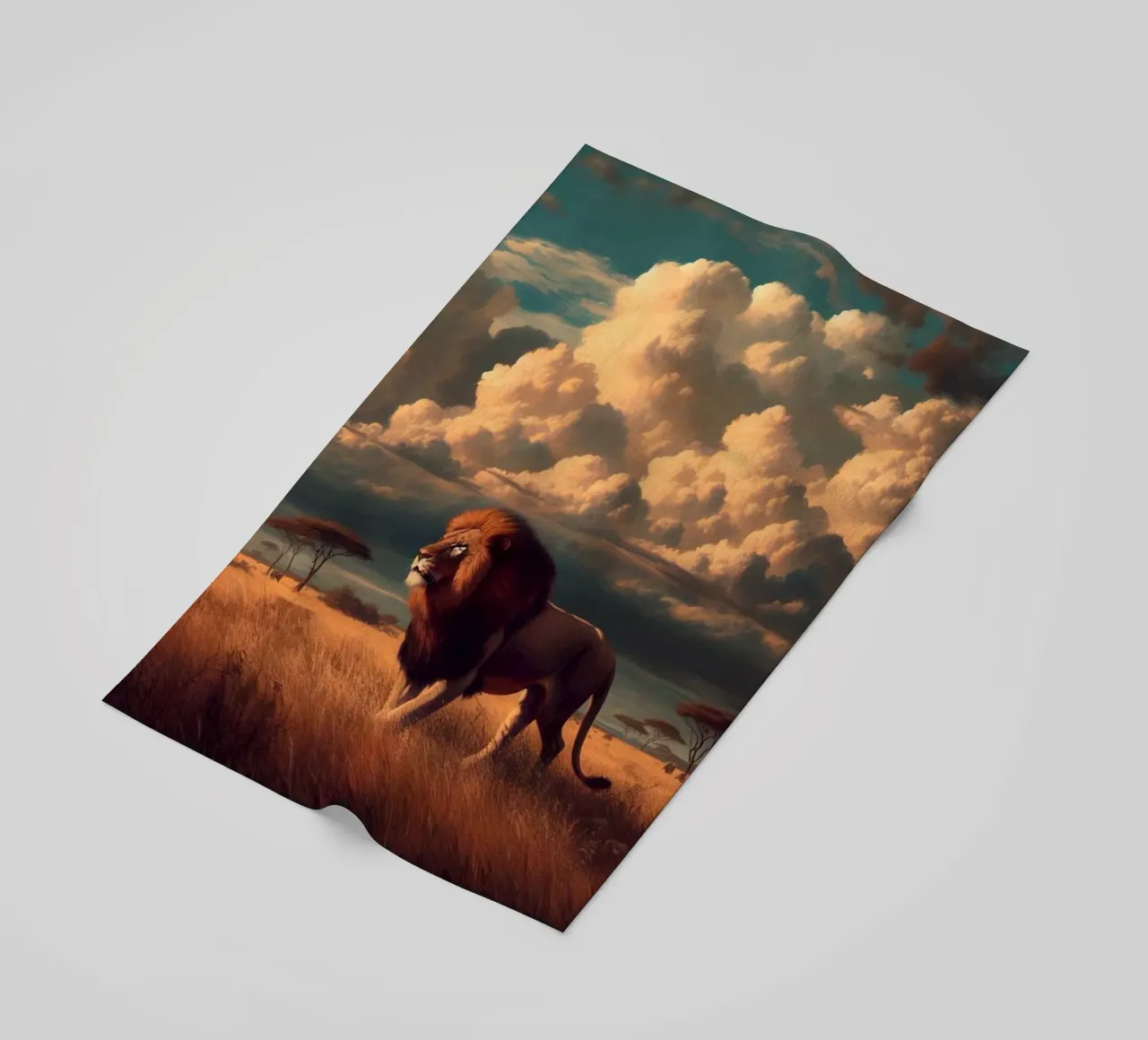 LION telo mare da RUBIANT ART