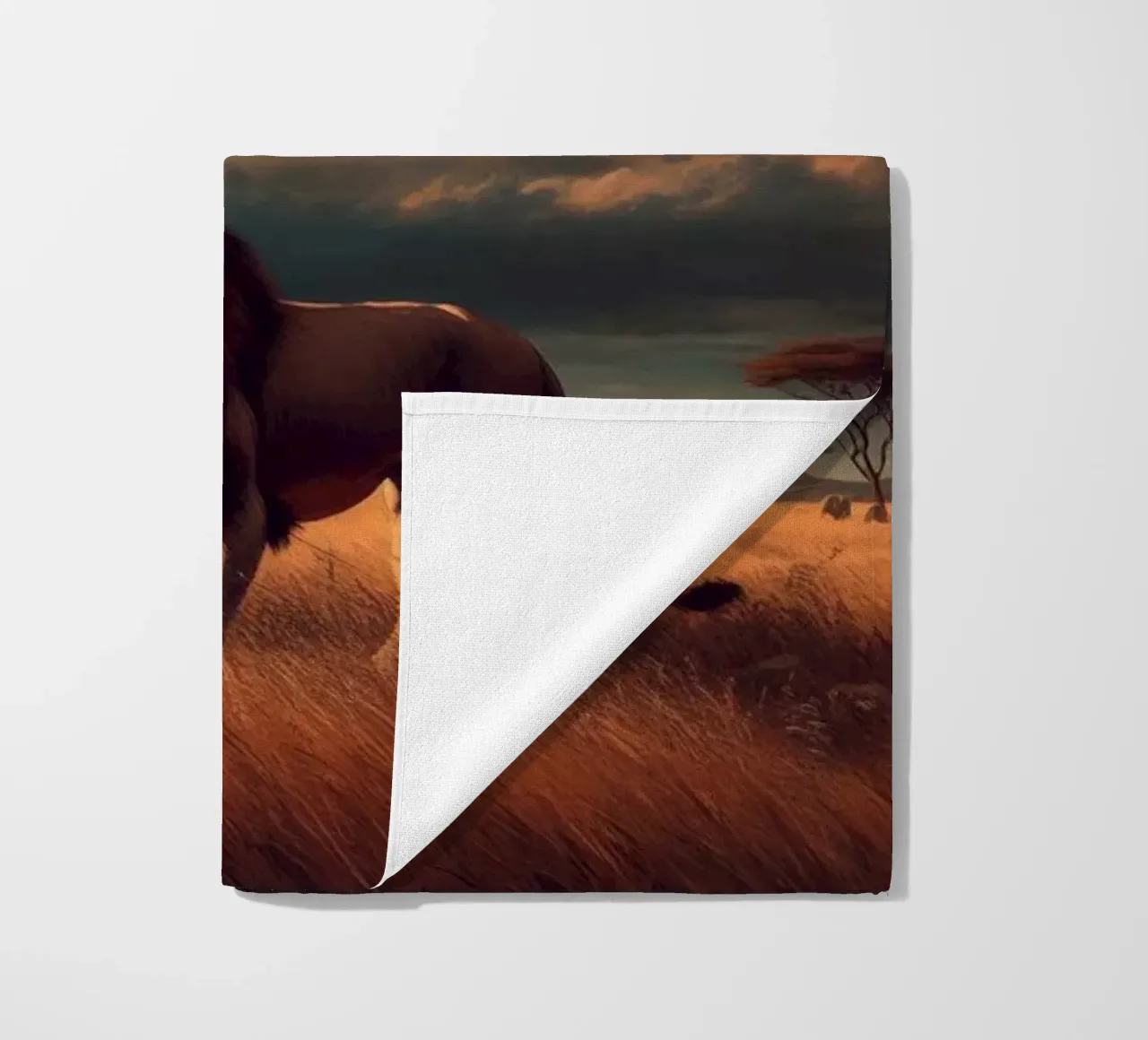 LEONE telo mare da RUBIANT ART